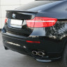 Клыки на задний бампер "GT" для BMW X6 купить недорого с доставкой в Красноярск