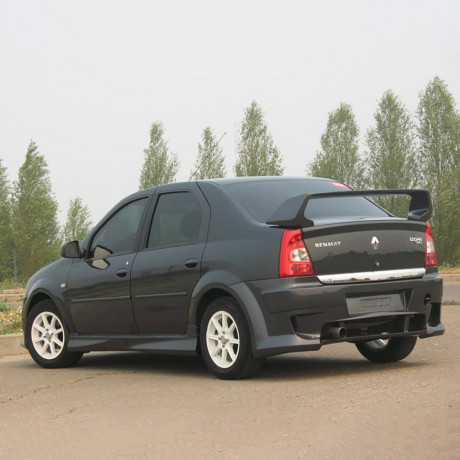 Бампер задний "Power DM" для Renault Logan (Фаза 2) купить недорого с доставкой в Красноярск