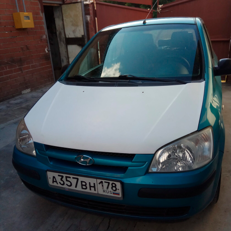 Пластиковый капот "OEM style" для Hyundai Getz дорестайлинг (2001-2004 г.в.) купить недорого с доставкой в Красноярск