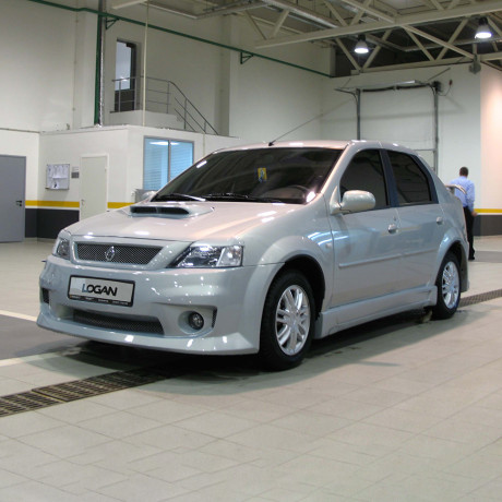 Аэродинамический обвес "Power DM" для Renault Logan купить недорого с доставкой в Красноярск
