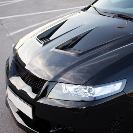 Капот "MUGEN Style" для Honda Accord VII (2002-2006) купить недорого с доставкой в Красноярск