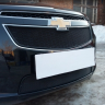 Защита радиатора "Standart" Chevrolet Cruze (2008-2013) верх, чёрная купить недорого с доставкой в Красноярск