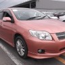 Накладки (клыки) на передний бампер (сток) Toyota Corolla (141) Дорестайлинг купить недорого с доставкой в Красноярск