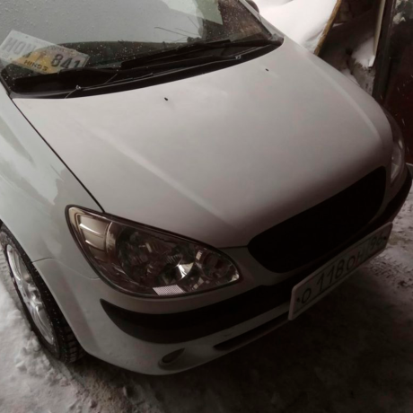 Пластиковый капот "OEM style" для Hyundai Getz рестайлинг (2004-2007 г.в.) купить недорого с доставкой в Красноярск