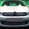 Защита радиатора "Standart" Citroen C-Elysee (2012-2017) чёрная купить недорого с доставкой в Красноярск