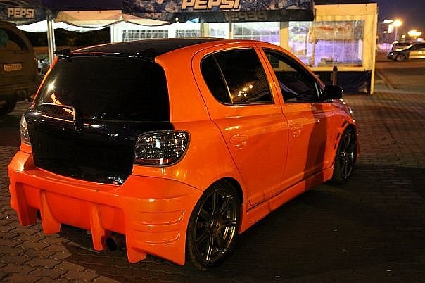 Бампер задний "Zero Fighter" Toyota Vitz купить недорого с доставкой в Красноярск