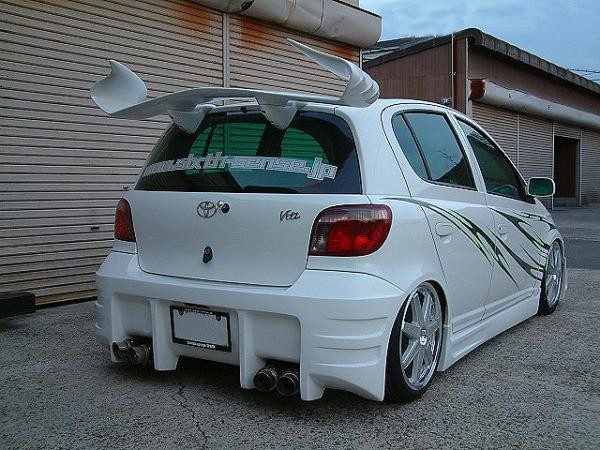 Спойлер "Zero Fighter" Toyota Vitz купить недорого с доставкой в Красноярск
