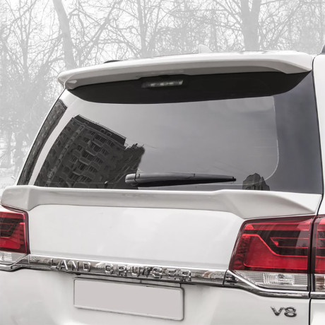 Лип спойлер под стекло вариант №1 для Toyota Land Cruiser 200 (2015-2021) купить недорого с доставкой в Красноярск