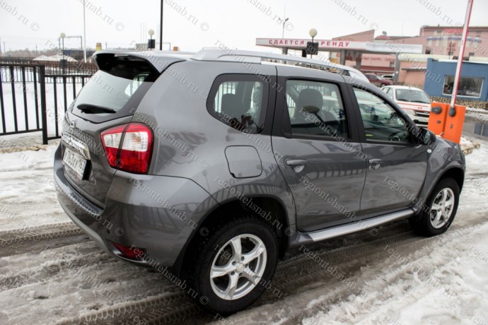 Спойлер КРОСС Renault Duster, Nissan Terrano купить недорого с доставкой в Красноярск