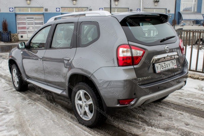 Спойлер КРОСС Renault Duster, Nissan Terrano купить недорого с доставкой в Красноярск