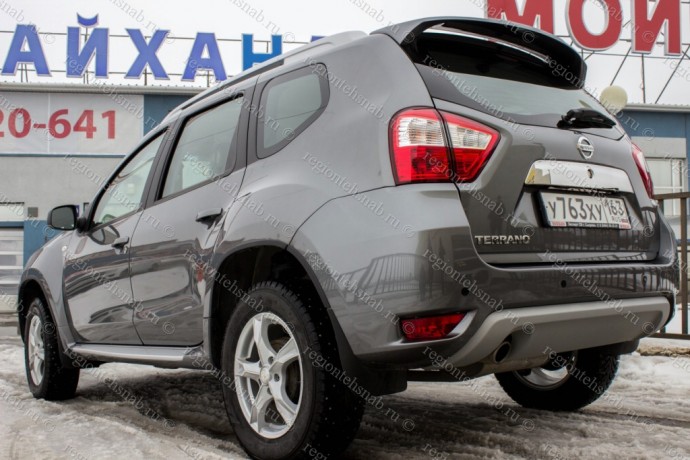Спойлер КРОСС Renault Duster, Nissan Terrano купить недорого с доставкой в Красноярск