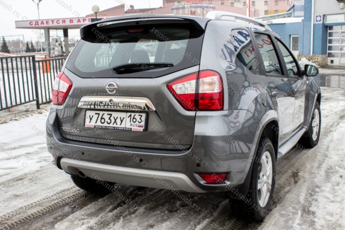 Спойлер КРОСС Renault Duster, Nissan Terrano купить недорого с доставкой в Красноярск