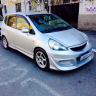 Накладки на пороги "Modulo" для Honda Fit GD купить недорого с доставкой в Красноярск