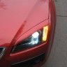 Накладки на фары (реснички) широкие var №2 для Ford Focus 2 (2004-2008) купить недорого с доставкой в Красноярск