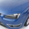 Накладки на фары (реснички) широкие var №2 для Ford Focus 2 (2004-2008) купить недорого с доставкой в Красноярск