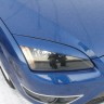 Накладки на фары (реснички) широкие var №2 для Ford Focus 2 (2004-2008) купить недорого с доставкой в Красноярск