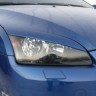 Накладки на фары (реснички) широкие var №2 для Ford Focus 2 (2004-2008) купить недорого с доставкой в Красноярск