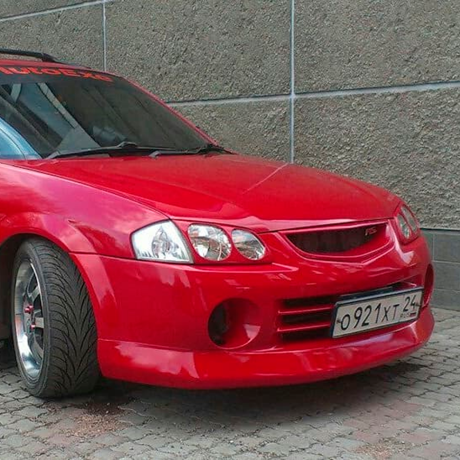 Накладка на передний бампер "Noname" для Mazda 323 f купить недорого с доставкой в Красноярск
