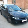 Накладки на фары (реснички) широкие для Honda Accord VII (2004-2008) купить недорого с доставкой в Красноярск