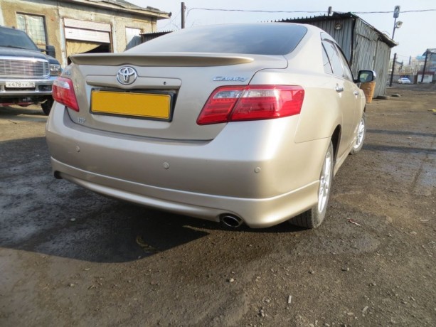 Накладка на задний бампер "Sport Edition" Toyota Camry (40) купить недорого с доставкой в Красноярск