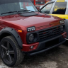 Бампер передний "Urban" под ПТФ для L@DA 4x4 Urban купить недорого с доставкой в Красноярск