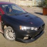Пластиковые крылья с жабрами EVO Mitsubishi Lancer Evolution X купить недорого с доставкой в Красноярск