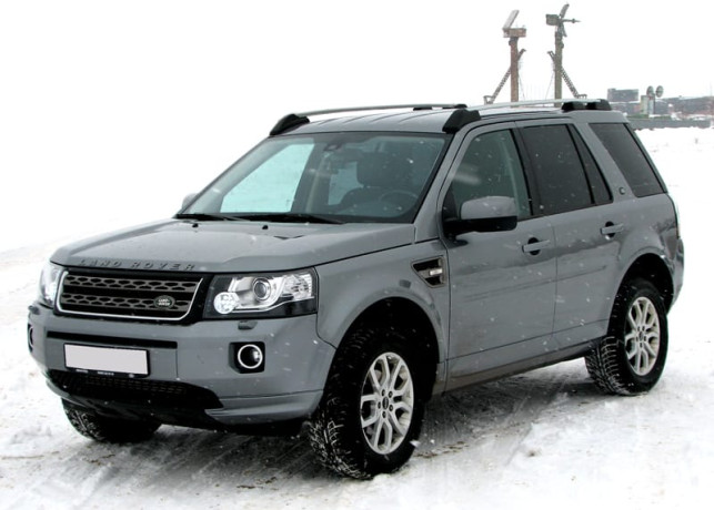 Рейлинги Land Rover Freelander (2006-2014 г.в.) Серый купить недорого с доставкой в Красноярск
