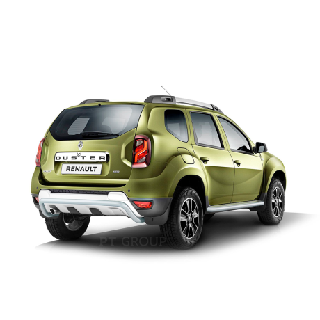 Защита порогов с алюм. площадкой d51мм «Эстонец» ИСКРА (ППК) Renault Duster (2012-2020), Nissan Terrano (2014-н.в.) купить недорого с доставкой в Красноярск
