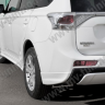 Диффузор заднего бампера "Broomer Design" для Mitsubishi Outlander (3rd generation)(2012-2014) купить недорого с доставкой в Красноярск