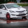 Аэродинамический обвес "ZEUS" Hyundai Solaris 2015-н.в. Рестайлинг купить недорого с доставкой в Красноярск