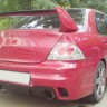 Бампер задний в стиле "EVO" для Mitsubishi Lancer IX (2003-2009) купить недорого с доставкой в Красноярск