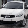 Накладки на фары (реснички) для Nissan Qashqai (2010-2013) купить недорого с доставкой в Красноярск