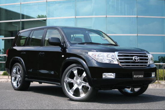 Расширители колесных арок "Elford" Toyota Land Cruiser 200 (Дорестайлинг) купить недорого с доставкой в Красноярск