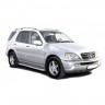 Защита порогов с алюминиевым листом (d63,5) для Mercedes-Benz ML 320/350 (2001-2005)(Окрашенное) купить недорого с доставкой в Красноярск