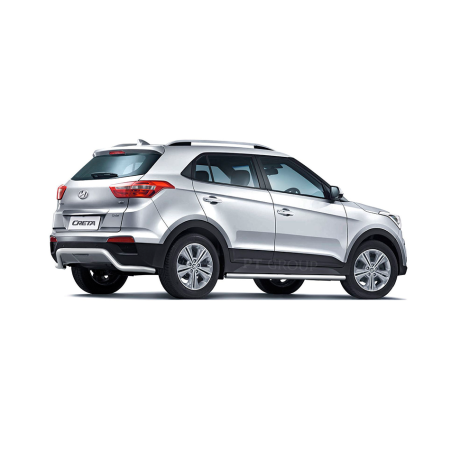Защита порогов вогнутые d63мм (НПС) HYUNDAI Creta (2016-н.в.) купить недорого с доставкой в Красноярск