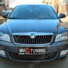 Накладки на фары (реснички) для Skoda Octavia II FL (2008-2013) купить недорого с доставкой в Красноярск