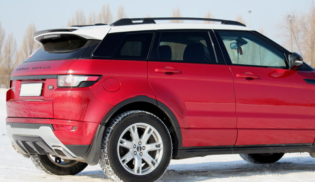 Рейлинги для Land Rover Evoque (2011-2018) Серый купить недорого с доставкой в Красноярск