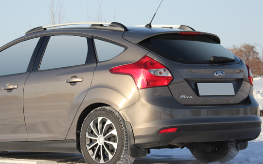 Рейлинги для Ford Focus III (2011-2019) хэтчбек Серый купить недорого с доставкой в Красноярск