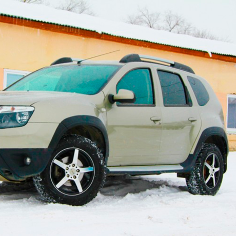 Накладки на колесные арки Renault Duster "АртФорм" (2011-2015 г.в.) купить недорого с доставкой в Красноярск