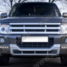 Накладки на фары (реснички) для Mitsubishi Pajero 4 (2006-2015) купить недорого с доставкой в Красноярск