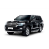 Защита переднего бампера одинарная d63мм (НПС) Toyota Land Cruiser 200 (2014-н.в.) купить недорого с доставкой в Красноярск