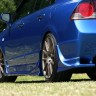 Накладки на задний бампер "Bomex" Honda Civic 4D купить недорого с доставкой в Красноярск