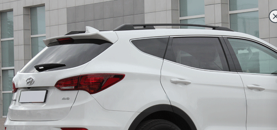 Рейлинги для Hyundai Santa Fe (2012-2018) Серый купить недорого с доставкой в Красноярск