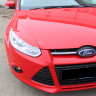 Накладки на фары (реснички) узкие var №2 для Ford Focus 3 (2012-2014) купить недорого с доставкой в Красноярск