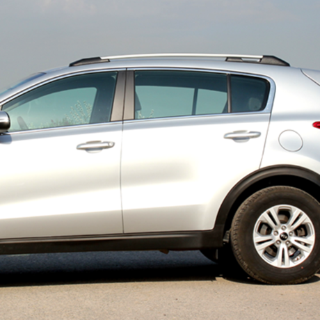 Рейлинги для Kia Sportage (2016-2022) Серый купить недорого с доставкой в Красноярск