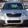 Накладки на фары (реснички) для Skoda Yeti (2009-2012) купить недорого с доставкой в Красноярск