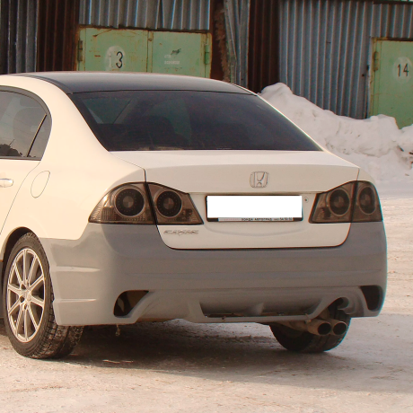 Бампер задний "INGS Extreem" для Honda CIVIC 4D (2006-2012) купить недорого с доставкой в Красноярск