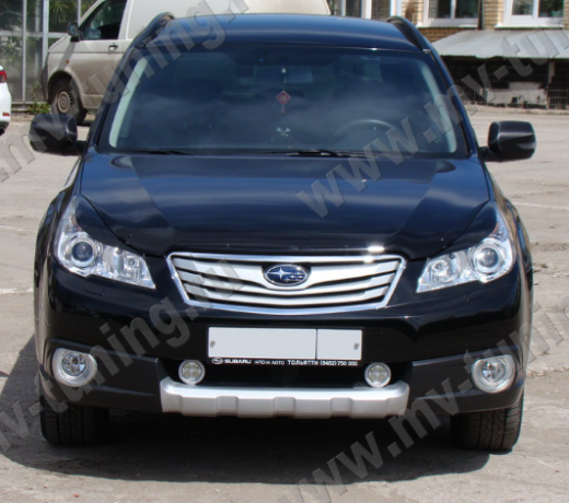Накладки на фары (реснички) для Subaru Outback (4th generation)/Legacy (5th generation)(2009-2014) купить недорого с доставкой в Красноярск