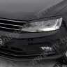 Накладки на фары (реснички) для Volkswagen Jetta VI (2010-2018) купить недорого с доставкой в Красноярск