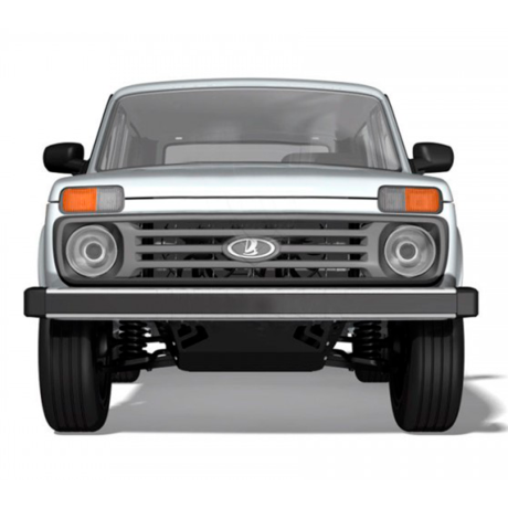 защита двигателя и осей нижних рычагов f-design для L@DA 4x4, urban, дюраль 5мм купить недорого с доставкой в Красноярск